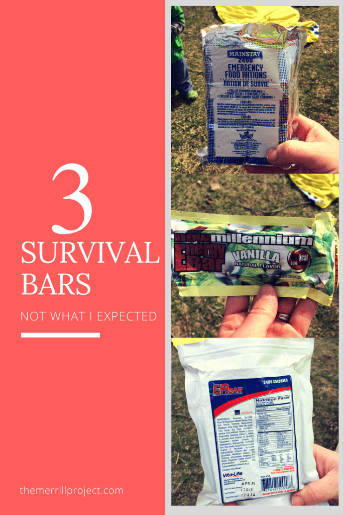 ER Bar Review Emergency Rations and Survival Bars The Merrill Project
