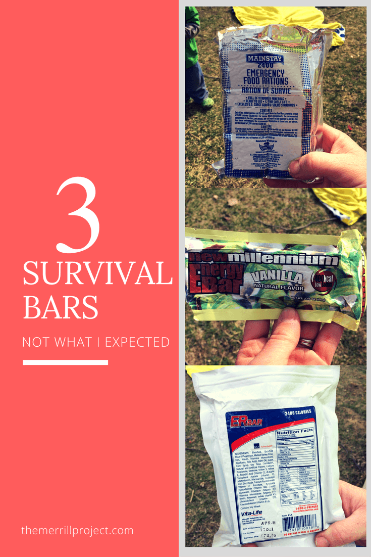 ER Bar Review Emergency Rations and Survival Bars The Merrill Project
