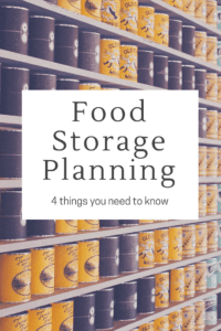 Have you built up a small food storage and are looking to grow that into a year supply?  There are a few things you want to think about and plan | long term food storage planning |